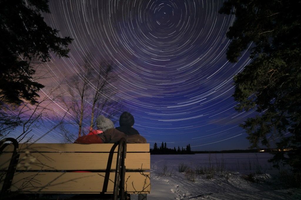 Elk Island Star Trail