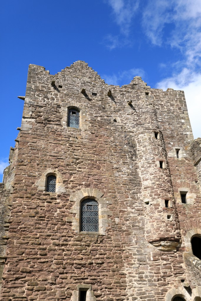 Doune castle side view