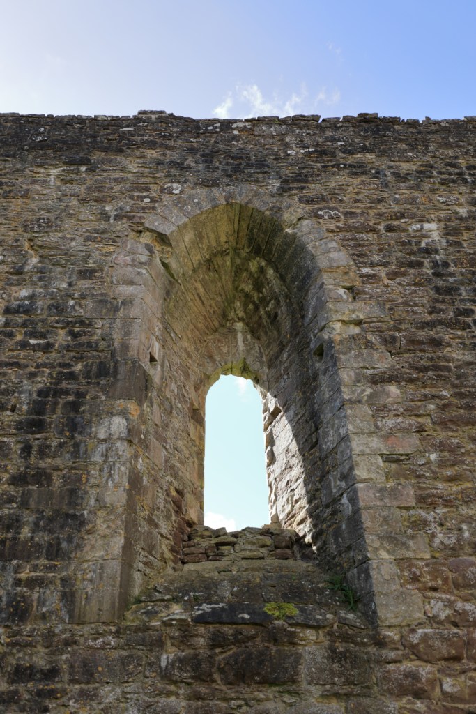 Doune castle courtyard window
