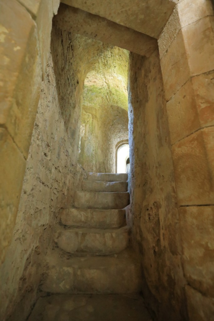 Doune castle stairs