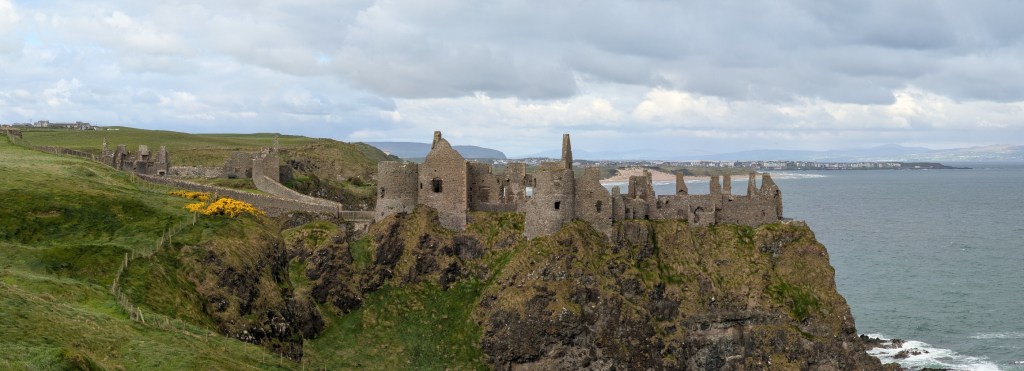 Dunluce Castle panorama